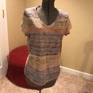 Prana vneck tee shirt